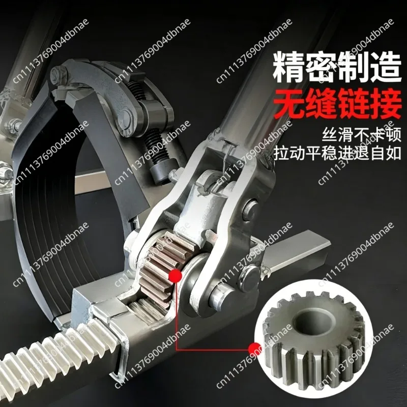Suitable for PP Silent Pipe Tensioner SocketPipe Installation Tools DrainPipe Puller TensionerPipe Tensioner Pusher