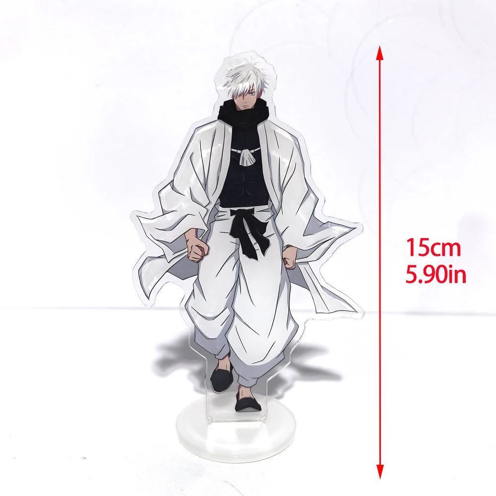 Jujutsu Kaisen Hot Anime Figures Satoru Gojo Acrylic Stands Geto Suguru Character Model Plate Holder Cake Topper Birthday Props