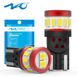 NAO W5W T10 LED Lights 5W5 Ultra Bright Anti Error CANBUS Auto Lamp 12V Chip Car Interior License Plates Indincator Side Bulb