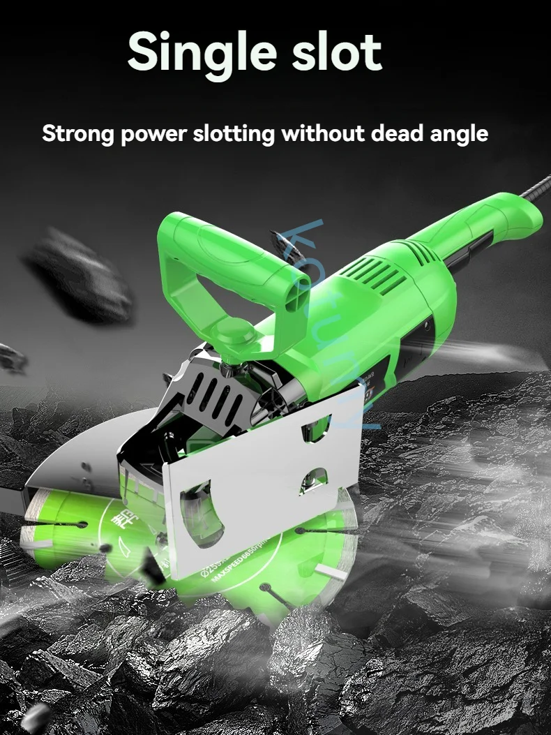 Multifunctional Concrete Cutting Machine Electric Wall Chaser Concrete Circular Saw Wall Slotting Machine