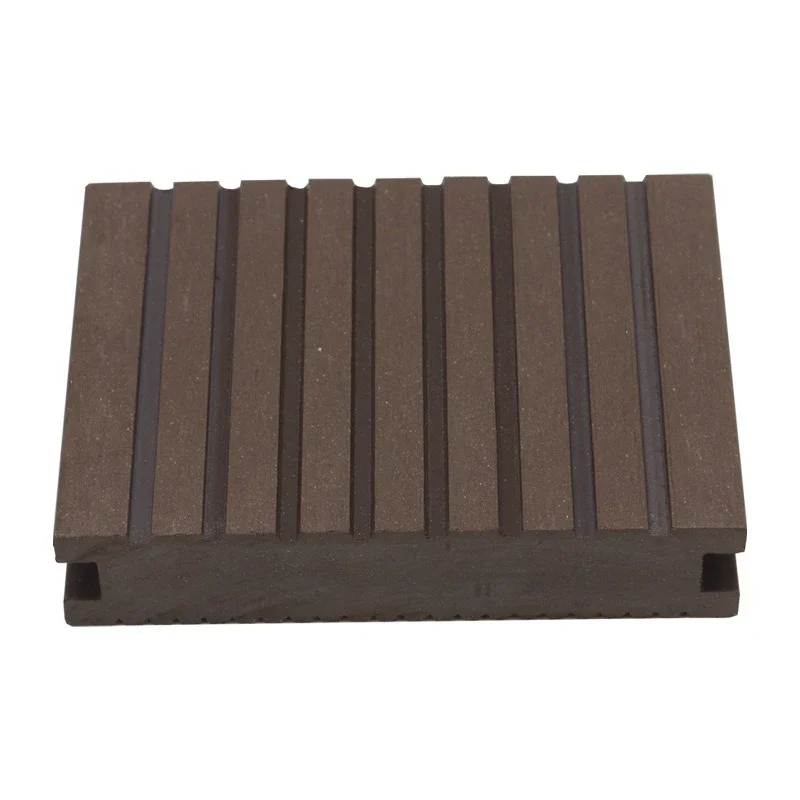 

40 Waterproof wood-plastic solid floor Outdoor solid wood-plastic floor in courtyard