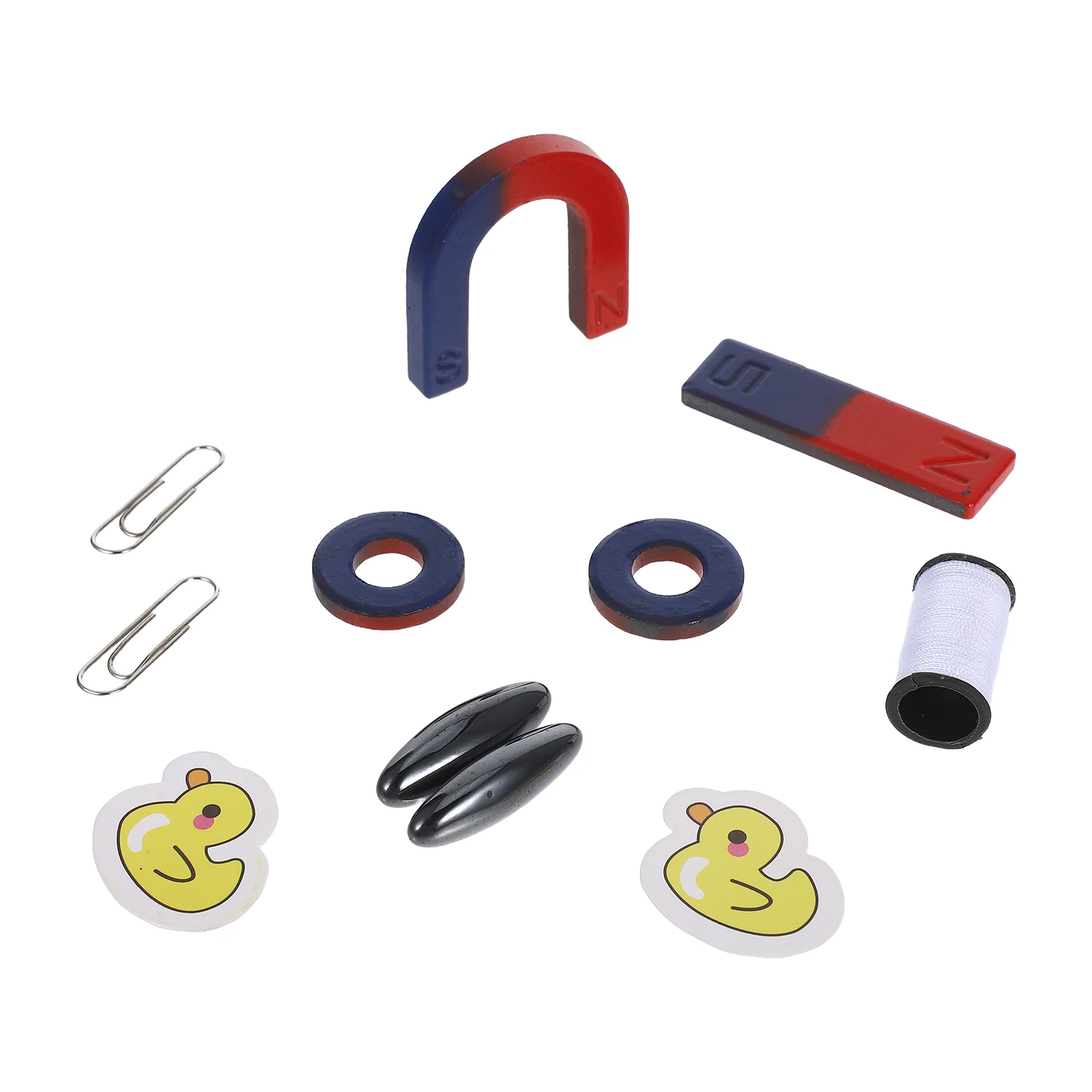 

1Set Magnet Set Physics Experiment Educational Magnetic Science Teaching Kit Classroom Magnets Children Science Materials
