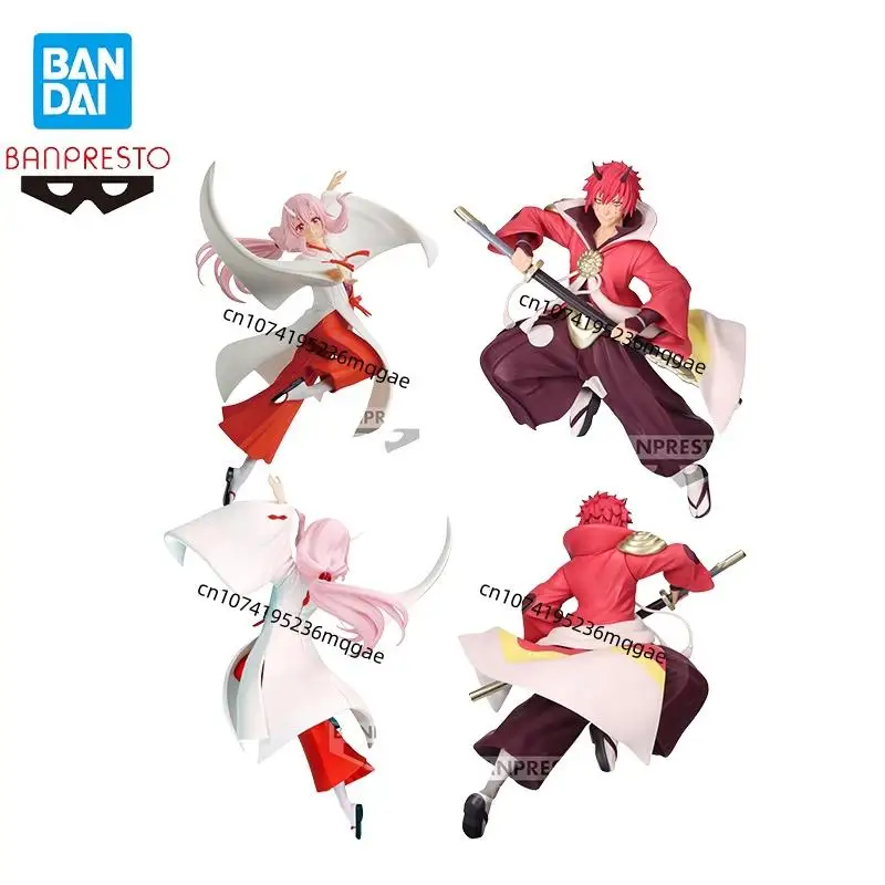 

In Stock Original Bandai That Time I Got Reincarnated as a Slime benimaru shuna Anime Action Figures Model Collections Gift