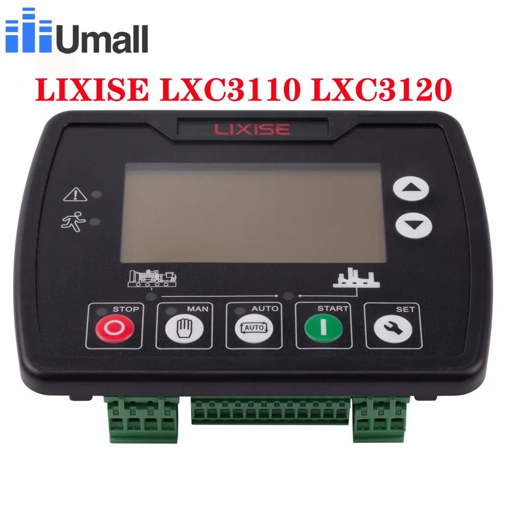 

LIXiSE LXC3110 LXC3120 Auto Start Generator Controller Small Diesel Alternator Control Board Panel Generator Part