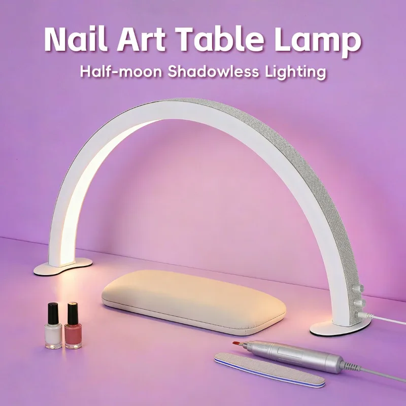 Exit special light, knob desktop fill light with drill 24 inch half moonlight