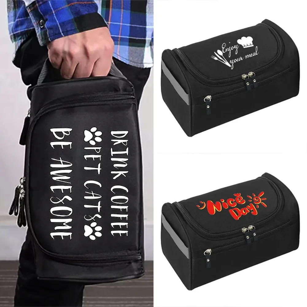 

Легкая косметичка с принтом пищевых продуктов, многофункциональная уличная деловая стильная косметичка на молнии, дорожная сумка для хранения