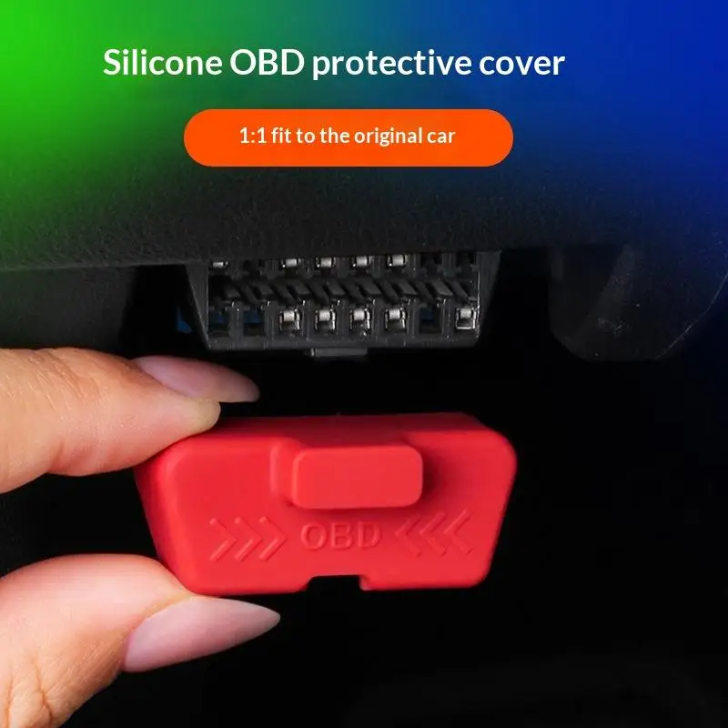 Силиконовый защитный чехол для OBD2-интерфейса: водонепроницаемый, антикоррозийный, для автодиагностических устройств, для гаража и уличной парковки