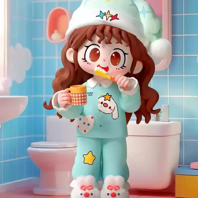 กล่องสุ่มตุ๊กตา Mila Girl Lazy Time Series V3 ตุ๊กตาน่ารักสุดฮิต ของขวัญเซอร์ไพรส์สำหรับสาวๆ ของเล่นลึกลับ