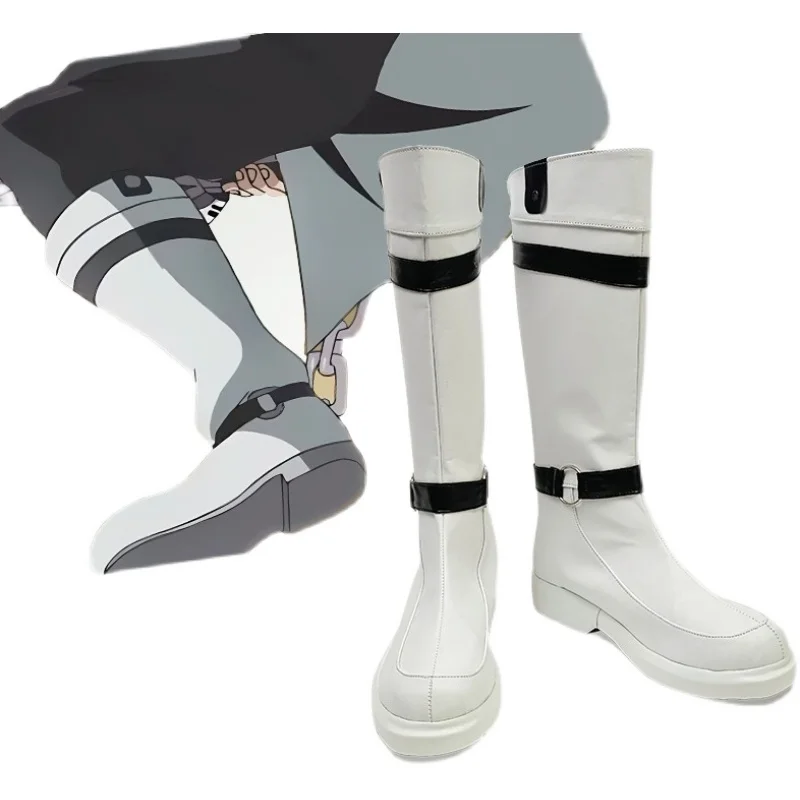 

Akame Ga Kill! Обувь для косплея Тацуми, карнавальные ботинки на Хэллоуин, ботинки из искусственной кожи, индивидуальный заказ, любой размер