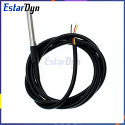 Estardyn DS1820 Stainless steel package Waterproof DS18b20 temperature probe temperature sensor 18B20 For Arduino