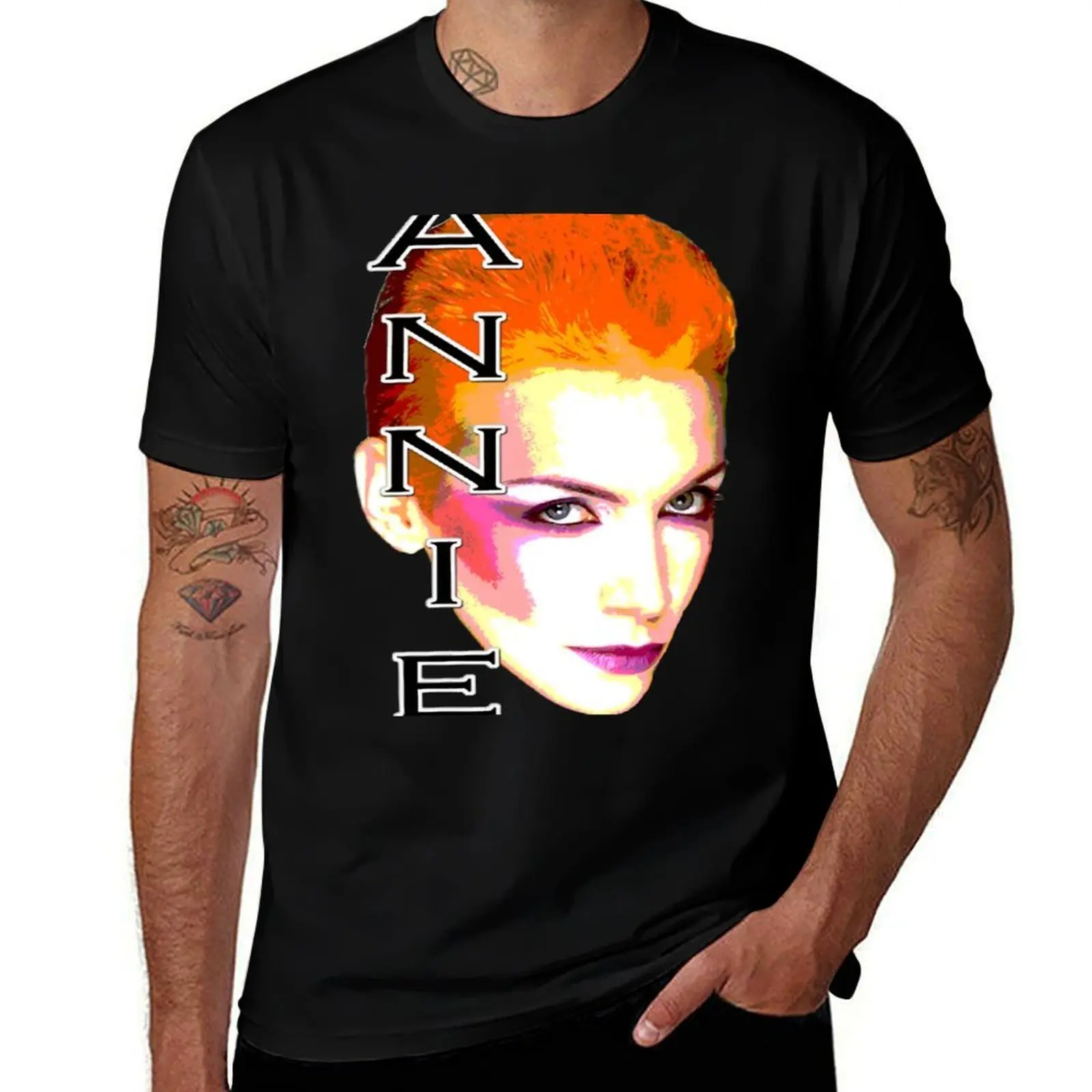 

Annie Lennox T-Shirt t shirts for man graphic funny t shirts for man cotton soft t shirts for man graphic vintage T-Shirt