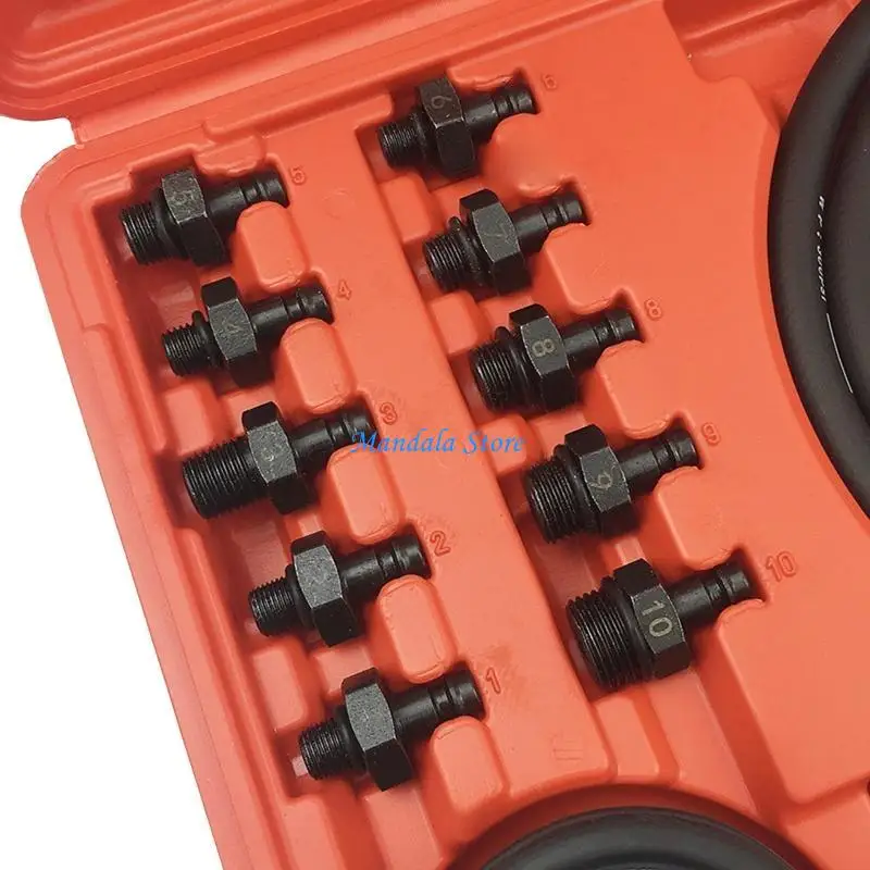 U2JC Engine Cylinder Oil Pressure Diagnostic Tester Tool Set with Storgae Box