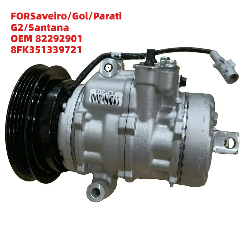 

Long-Lasting 12V FORSaveiro/Gol/Parati G2/Santana OEM 82292901 8FK351339721 Car AC Compressor