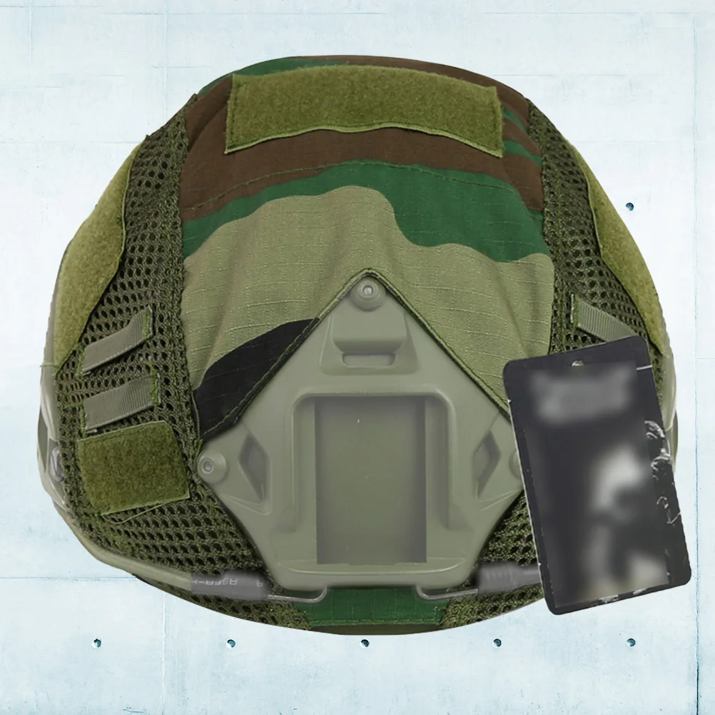 

Military Style Camouflage Cover Wear Resistant Stable Buckle System Hunting Gym Workout Protective Accessory