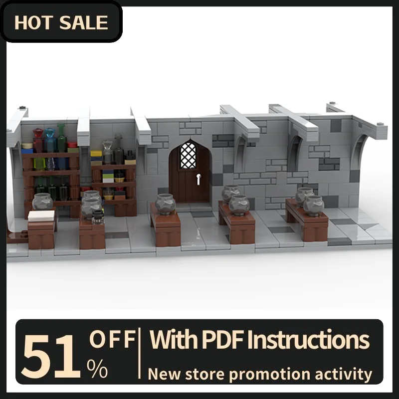 

NEW 540PCS Famous Movie Moc View Modular The Dungeons Model Building Blocks DIY creative ideas Kids Toys Birthday Christmas Gift