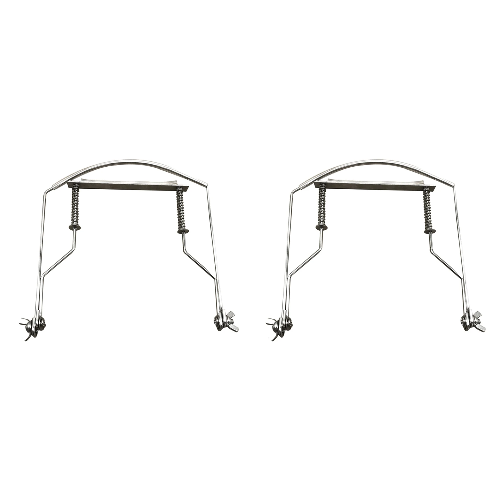 

Y49A-2X Держатель для губной гармошки на шею, 10 отверстий, блюзовая арфа, подставка для губной гармошки - серебро