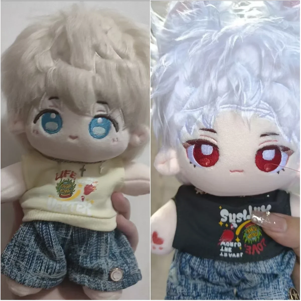 20cm Love and Deepspace  Fashion Outfit Idol Dolls Xavier Zayne Rafayel ralayo Sylus Cute Plush Doll'S Clothes Accessories