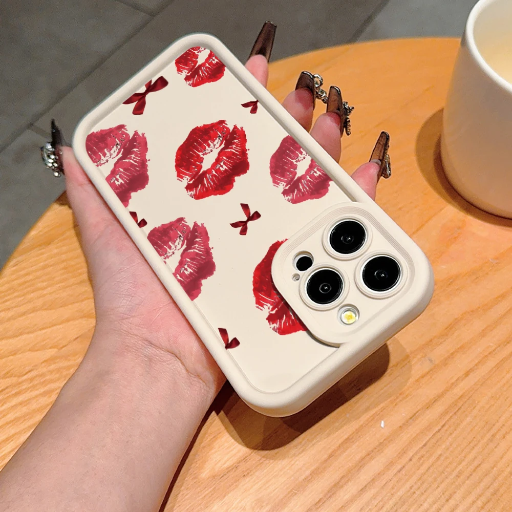 Amerikanischer Stil Rote Lippe – Phone Cases Red Bewertung und Preis