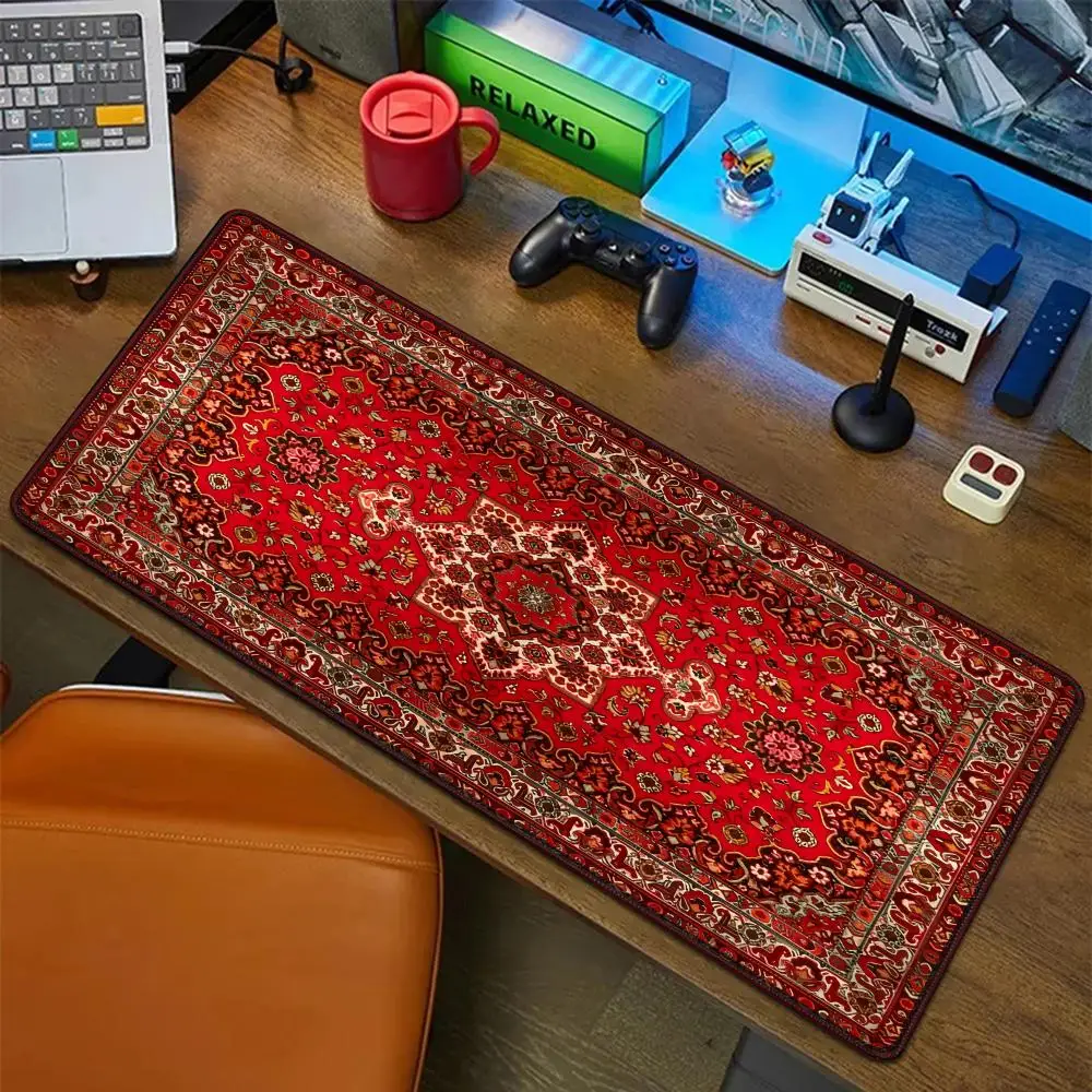 

Persian Carpet Mouse Pad Rubber Mat Laptop Xxl Mousepad Notebook Gamer Computer Table Gaming Accessories
