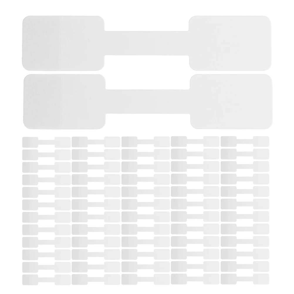 

500 Pcs Commodity Self-adhesive Price Tags Labels Jewelry for Pricing Paper Blank