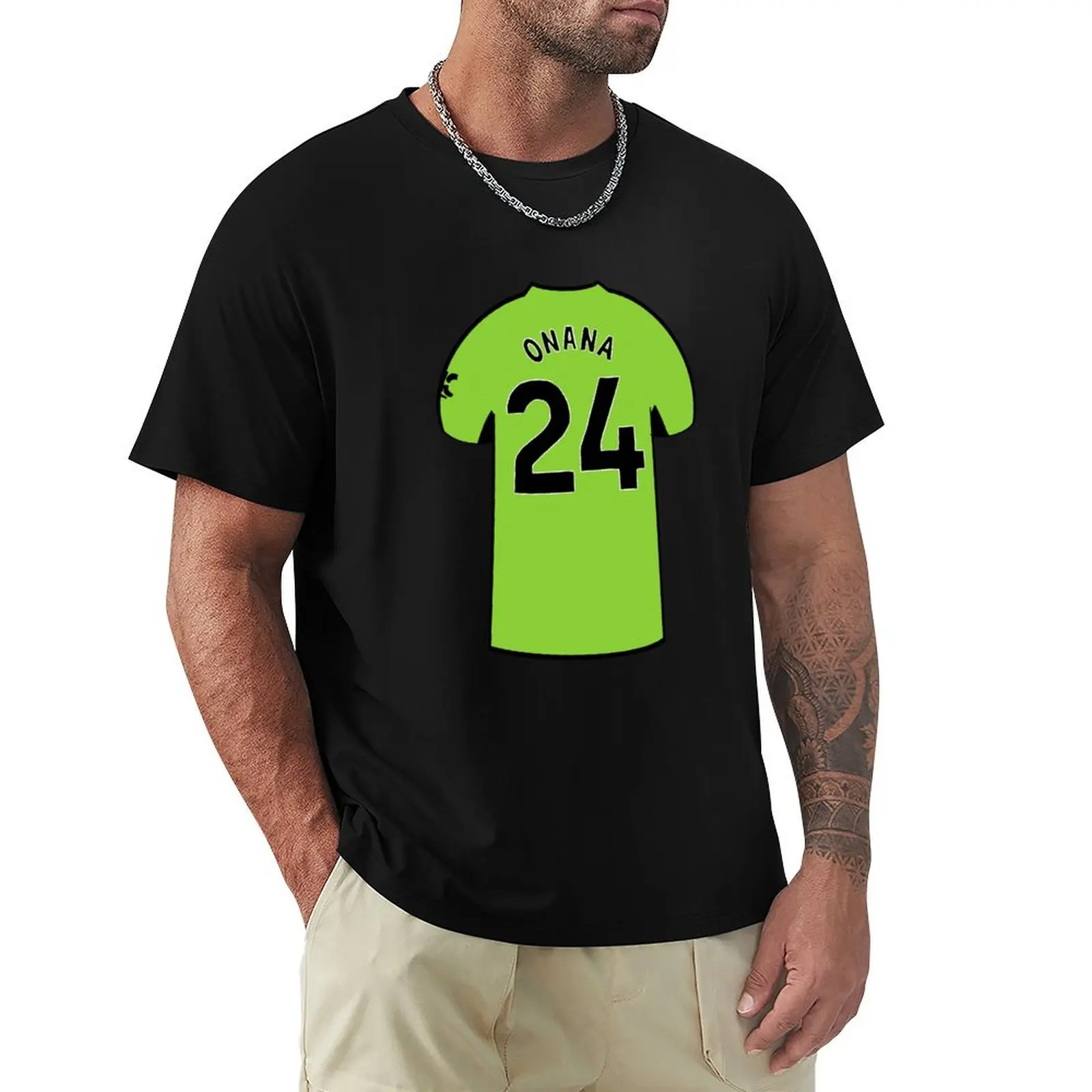 

Onana : What’s his name T-Shirt summer top cotton graphic tees shirts graphic Aesthetic clothing t shirt for men
