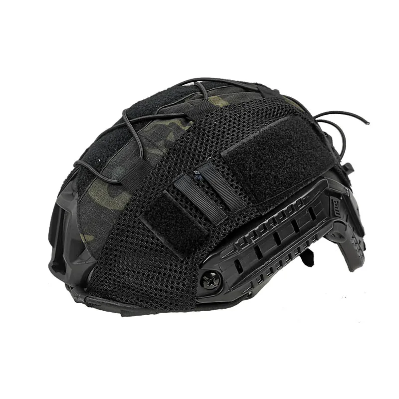 Funda casco rápido militar con cordón elástico - imagen 3