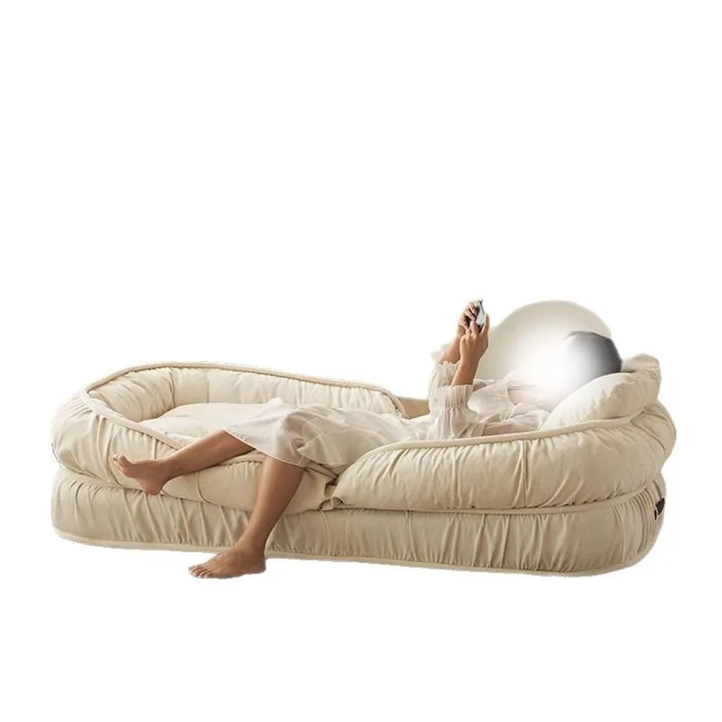 

Lazy sofa living room single double balcony bedroom home reclining sofa bed oversized recliner