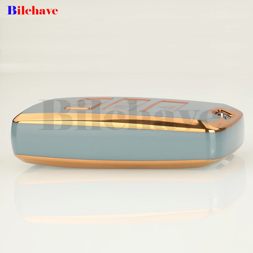 Jingyuqin TPU Car Remote Key Case Cover per Land Rover Range Sport Velar Evoque Freelander Discovery Jaguar XF XJ XJL XE