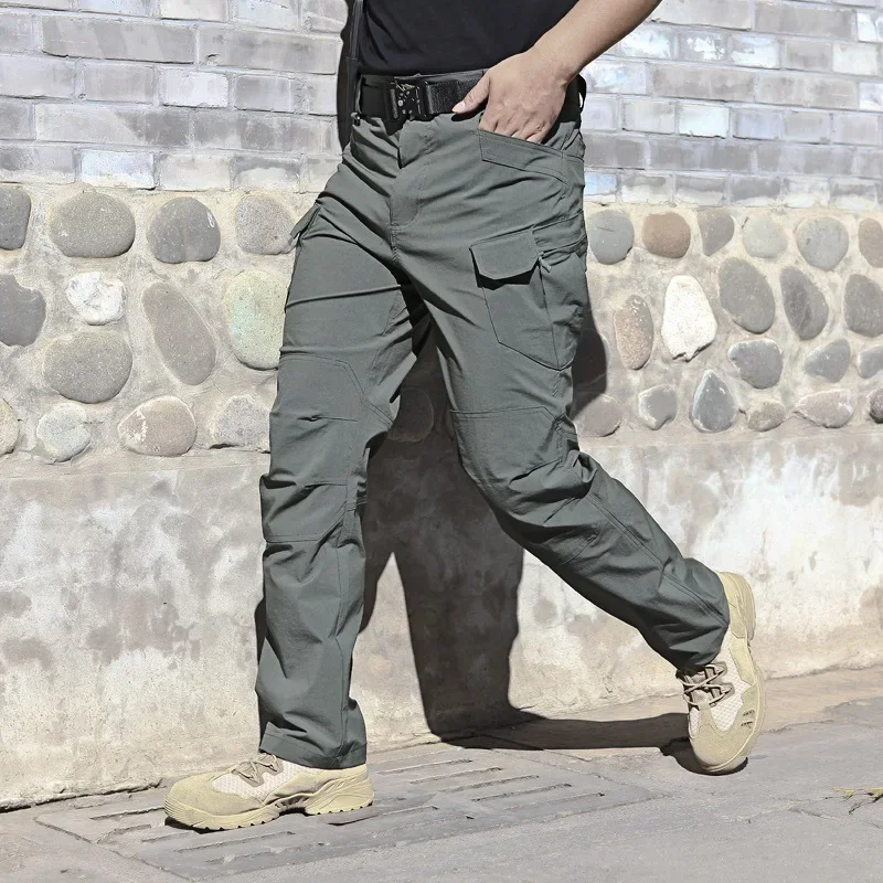 

Outdoor quick drying pants, tactical pants, wear-resistant military pants, multi pocket loose work pants, combat pants, training