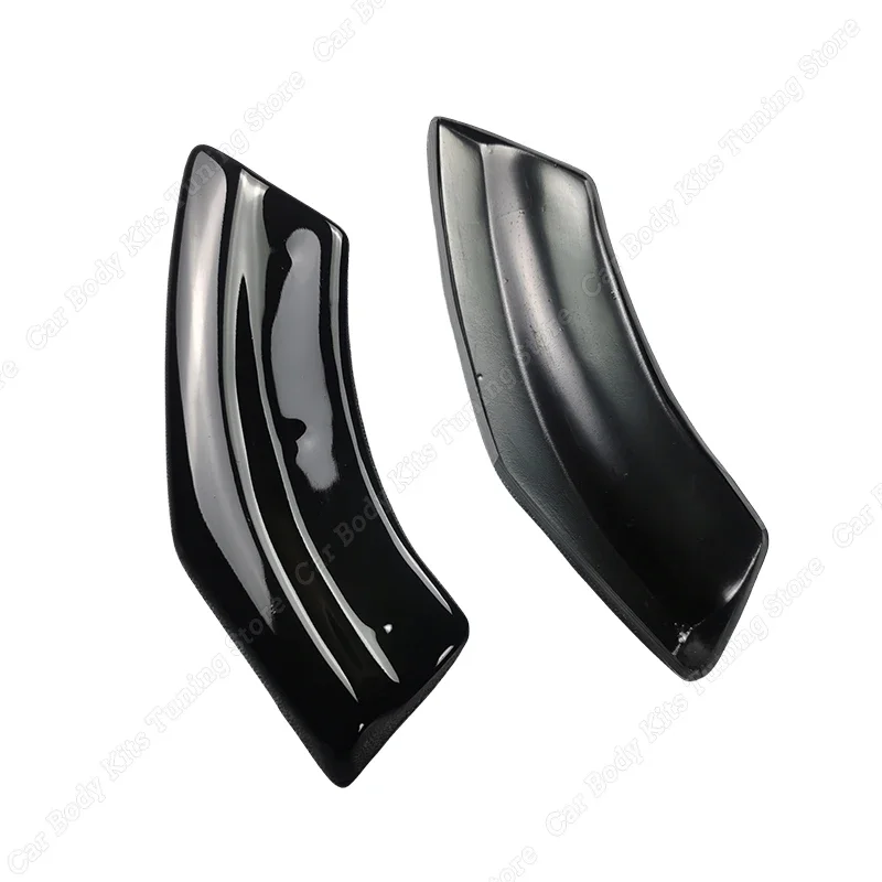 Car Rear Bumper Diffuser Side Splitters Body Kits Tuning Gloss Black ABS For Volkswagen Polo AW MK6 GTI 2017-2020 2021 Pre-LCI