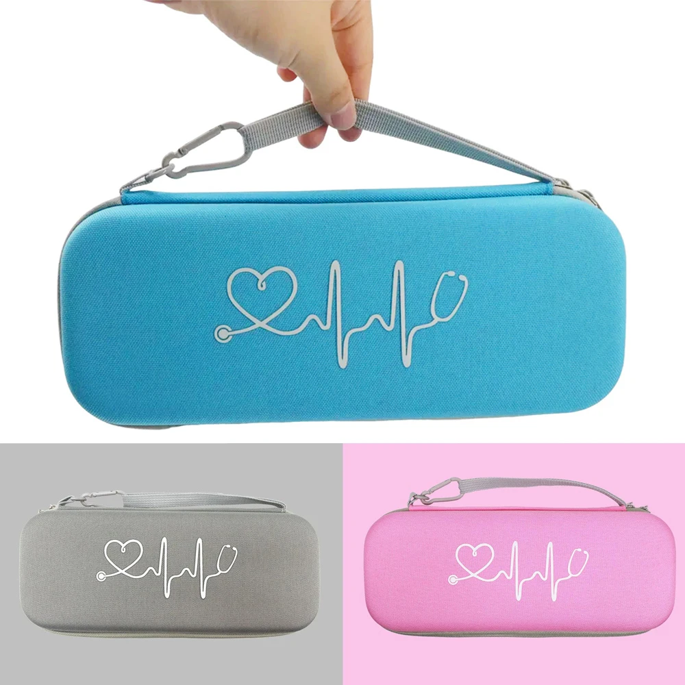 Portable Multifunctional Non-woven Empty Emergency Bag Stethoscope EVA Storage Bag Home Square Hard Shell Medical Storage Box