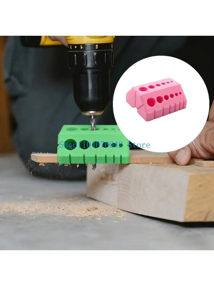 652F 3D Printed Drill Guide For Precise 45 /90Degree Angled Hole In Woodworking