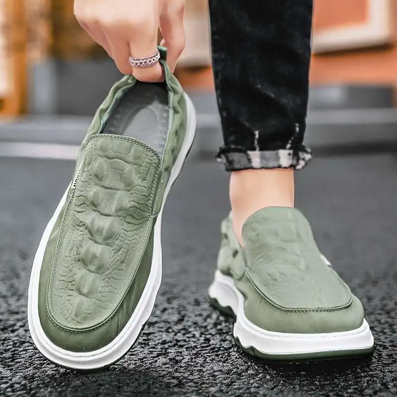 

Lightweight Spring-autumn Soft-soled Canvas Shoes, Slim Style, Suitable for Work, Breathable and Casual,Men's Canvas Shoes，39-44