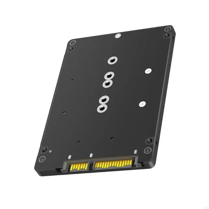 M.2 NGFF Msata SSDs To SATA3.0 2.5inch Hard Disk Drive Enclosure SSDs Case Adapter Card 6Gps with Protective Case 