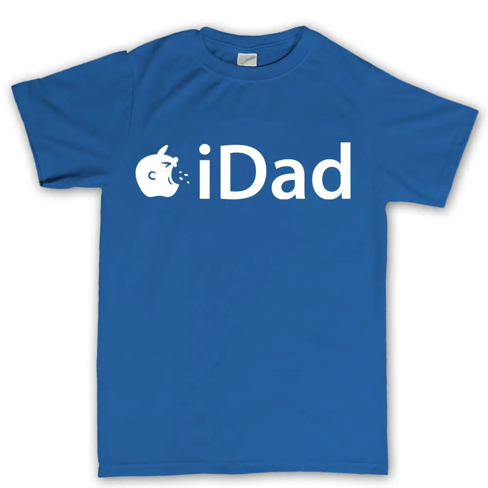 

iDad iPad Funny Fathers Day Gift for Dad Present Christmas Xmas T shirt Sizes