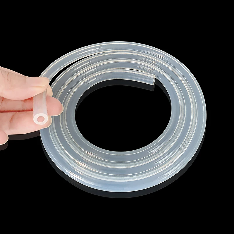 Tubo de silicona de 1 metro ID 13mm x OD 15mm tubo de Plomberie de bebida Flexible de calidad alimentaria resistencia a la temperatura tubo transparente no tóxico