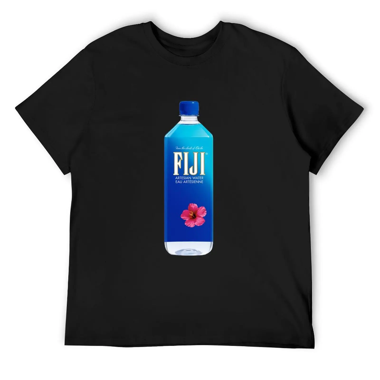 FIJI Water Bottle T-Shirt aesthetic clothes oversized graphic tee tees Men's clothing