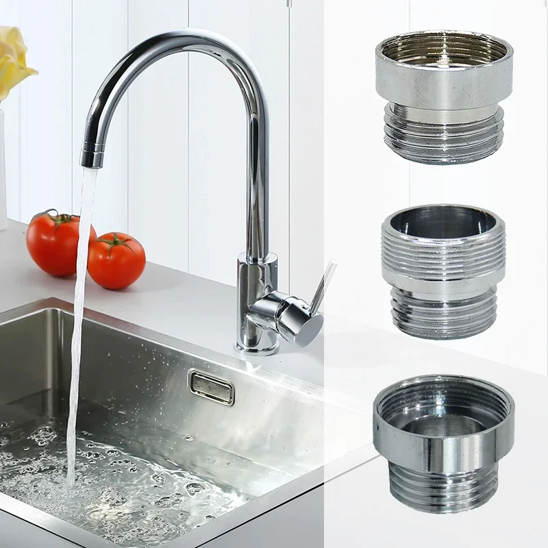 2er-Set Messing-Wasserhahnadapter 1/2 Zoll Auf M16/ Produktbild-Vorschau 4