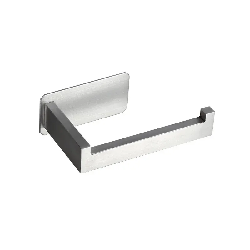 

Stainless Steel Hygienic No Drill Toilet Paper Holder Wall Mounted for Bathroom Kitchen Tissue Roll Holder no Screw