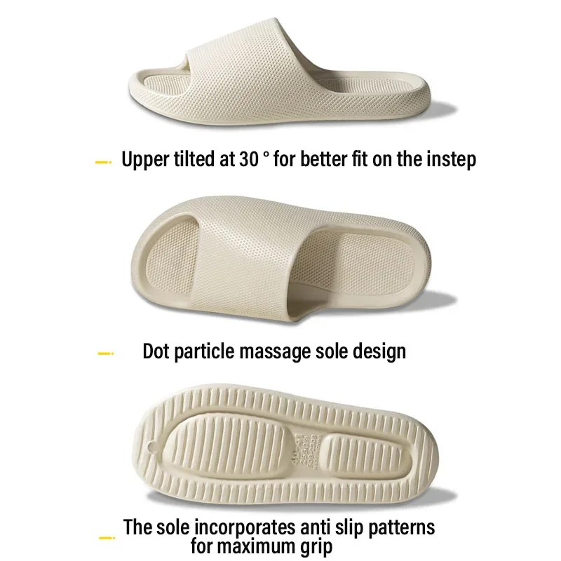 Nieuwe Eva Slippers Huis Zachte Zool Anti-Slip Dikke Zolen Badkamer Slipper Zomer Casual Indoor Slippers Voor Dames Flip-Flop