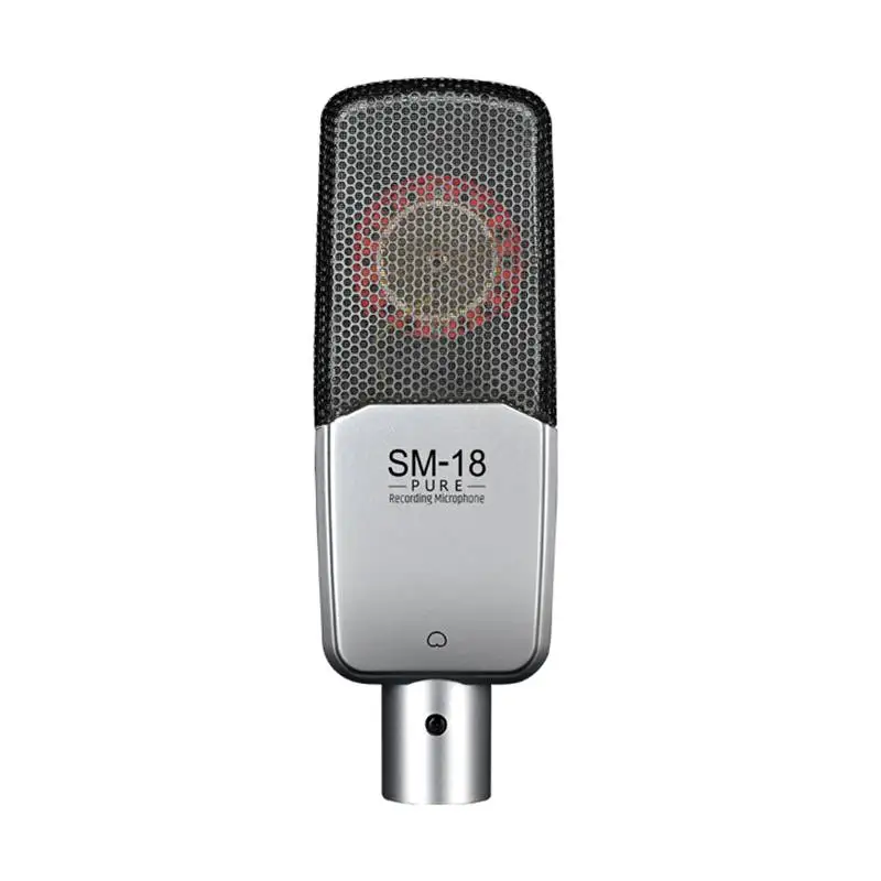 SM-18 Pure Professional Studio Condenser Microphone 34mm Large Diaphragm Mic Recording Microphone