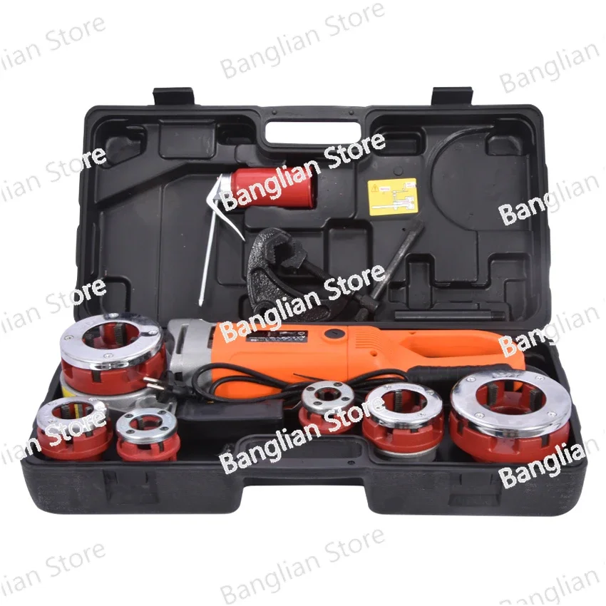 Portable Handheld Electric Threading Machine Electric Pipe Threader Galvanized Pipe Threading Machine 220V/110V