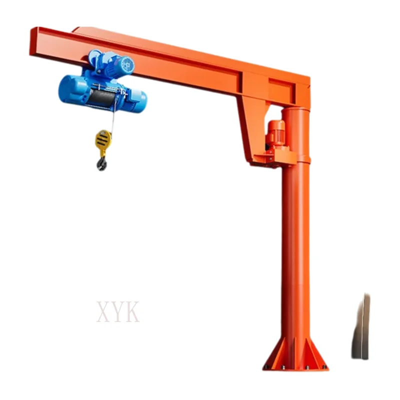 CIF Price Electric Rotating Jib Crane Single Arm Cantilever Crane Small Column Type Manual Single Arm Wall Crane