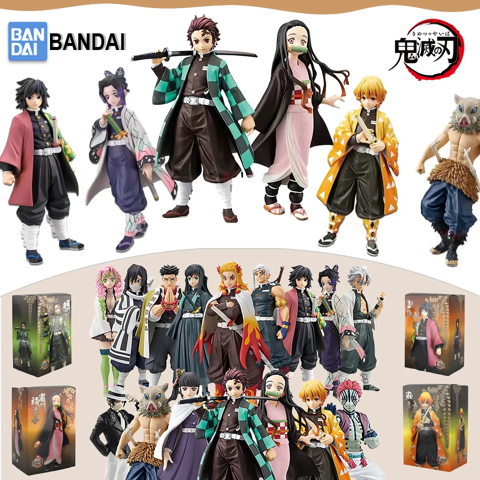 

15 см аниме фигурка убийцы демонов кукла игрушка Nezuko Tanjirou Zenitsu Inosuke Kyoujuro Shinobu Giyuu Qposket модель игрушки детский рождественский подарок