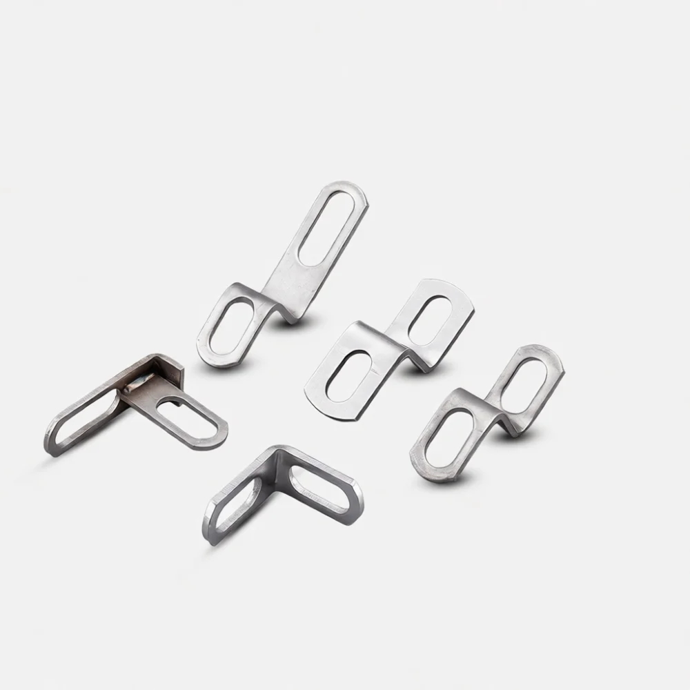 Stainless Steel Motorcycle Exhaust Pipe Mounting Bracket Z Shape L Shape Support Hanger Universal Refit Accessory Durable