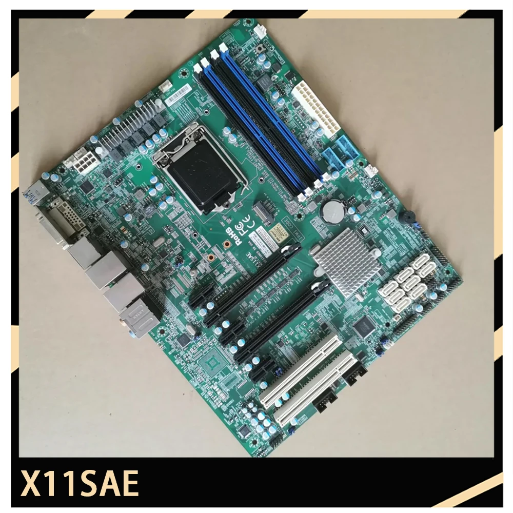 

X11SAE для материнской платы рабочей станции Supe-rmicro Server LGA1151 поддерживает процессор E3 1225V6