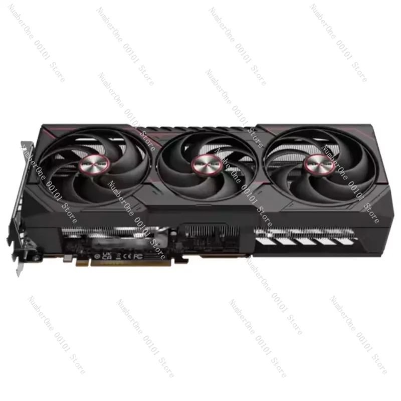 ل SAPPHIRE PURE AMD Radeon RX 9070 XT 16GB D6 OC PCIe 5.0 VGA RX 9070XT GPU RX9070 XT بطاقة الفيديو لألعاب الكمبيوتر المكتبي #4