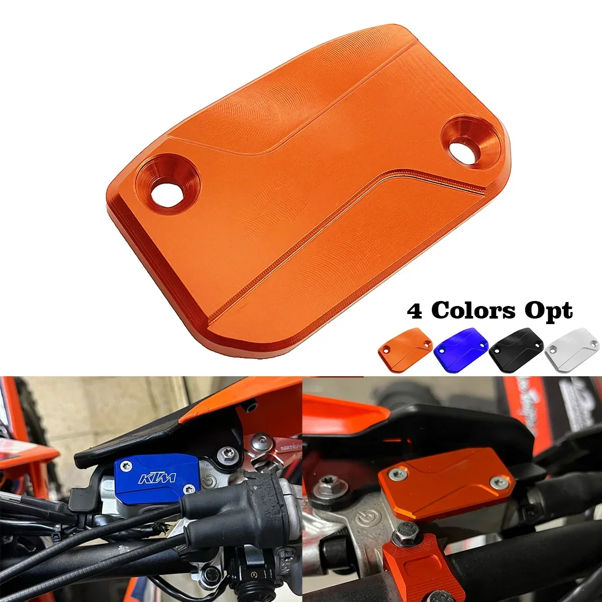 Tapa de cubierta de depósito de líquido de embrague de freno delantero CNC para motocicleta, para KTM EXC EXCF XC XCW XCF SX SXF TPI 125 150 250 350 450 2017-2023