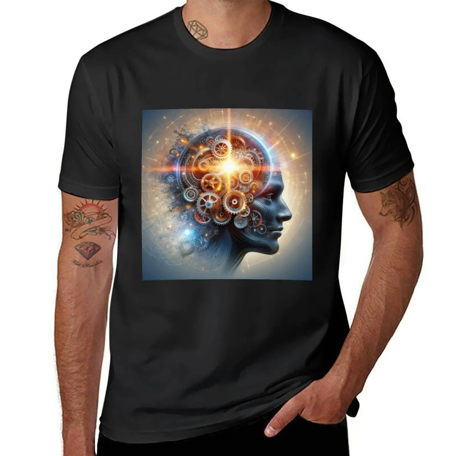 

Reiki T-Shirt Aesthetic clothing vintage clothes designer shirts mens t shirts top quality
