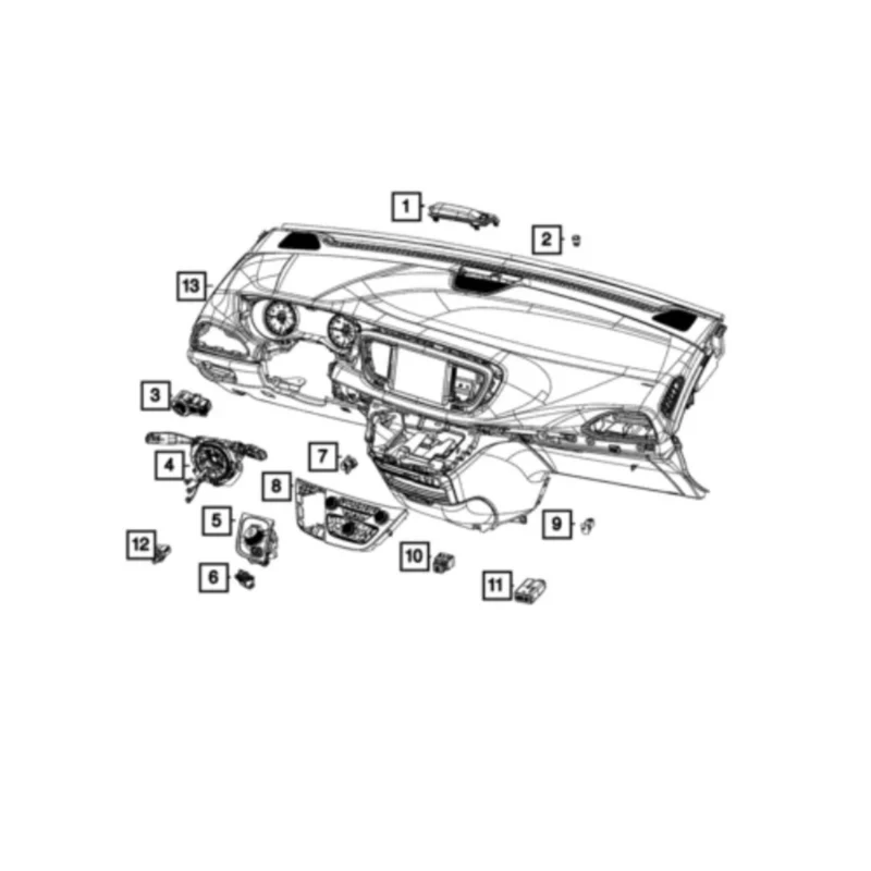 USB 68229840AA 68229840AB for 17-20 USB Port Adapter AOS